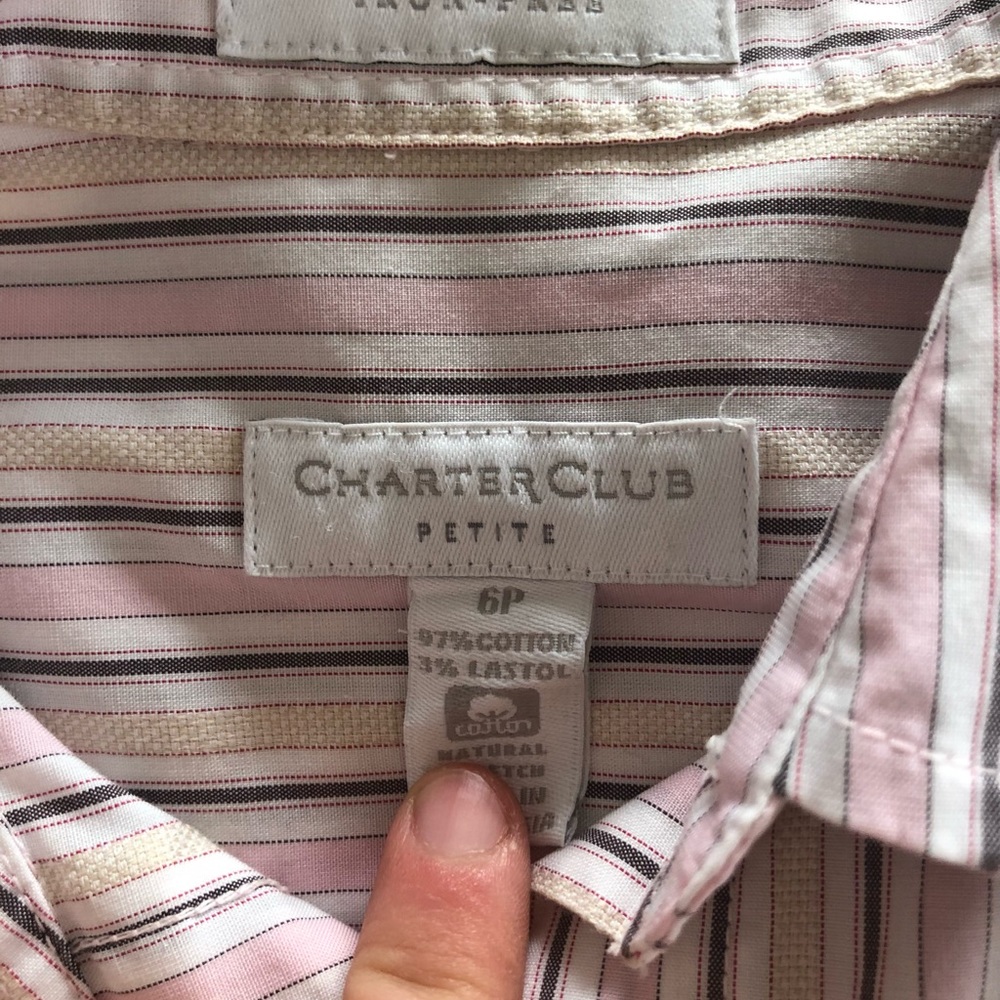 Cotton Button Down - image 2